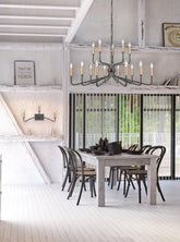Franklite Kasteel 15lt Chandelier FL2455-15